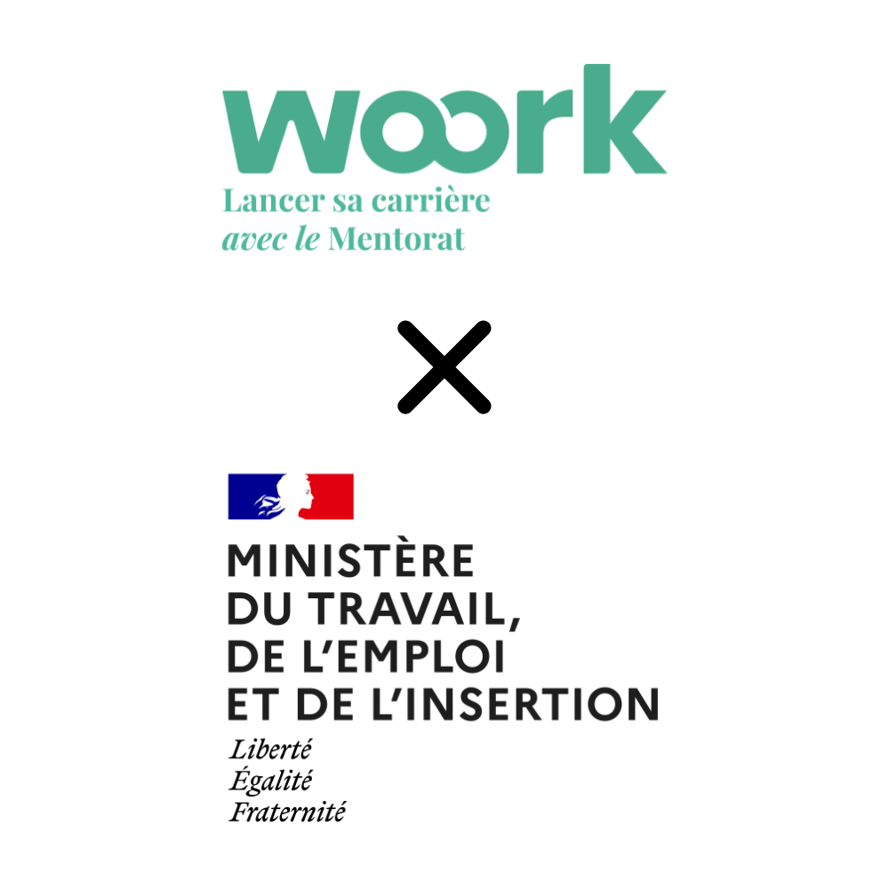 LOGO WOORK x MINISTÈRE DU TRAVAIL