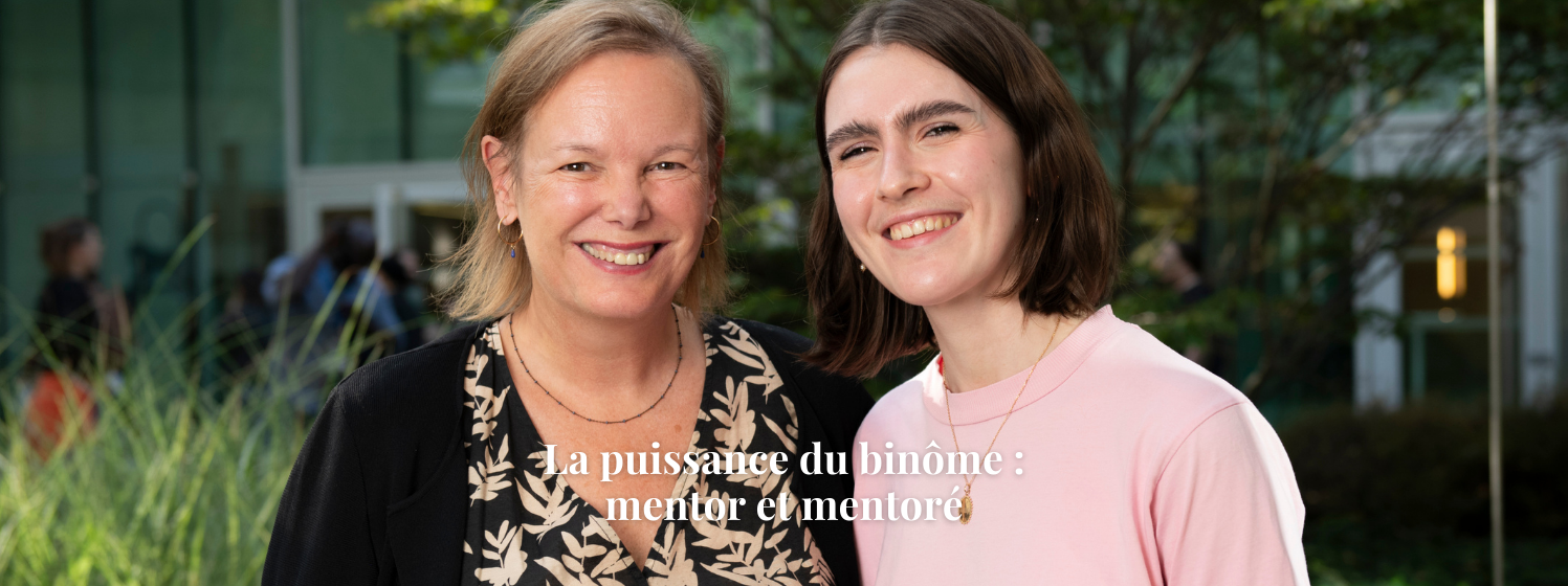 La puissance du binôme : mentor et mentoré